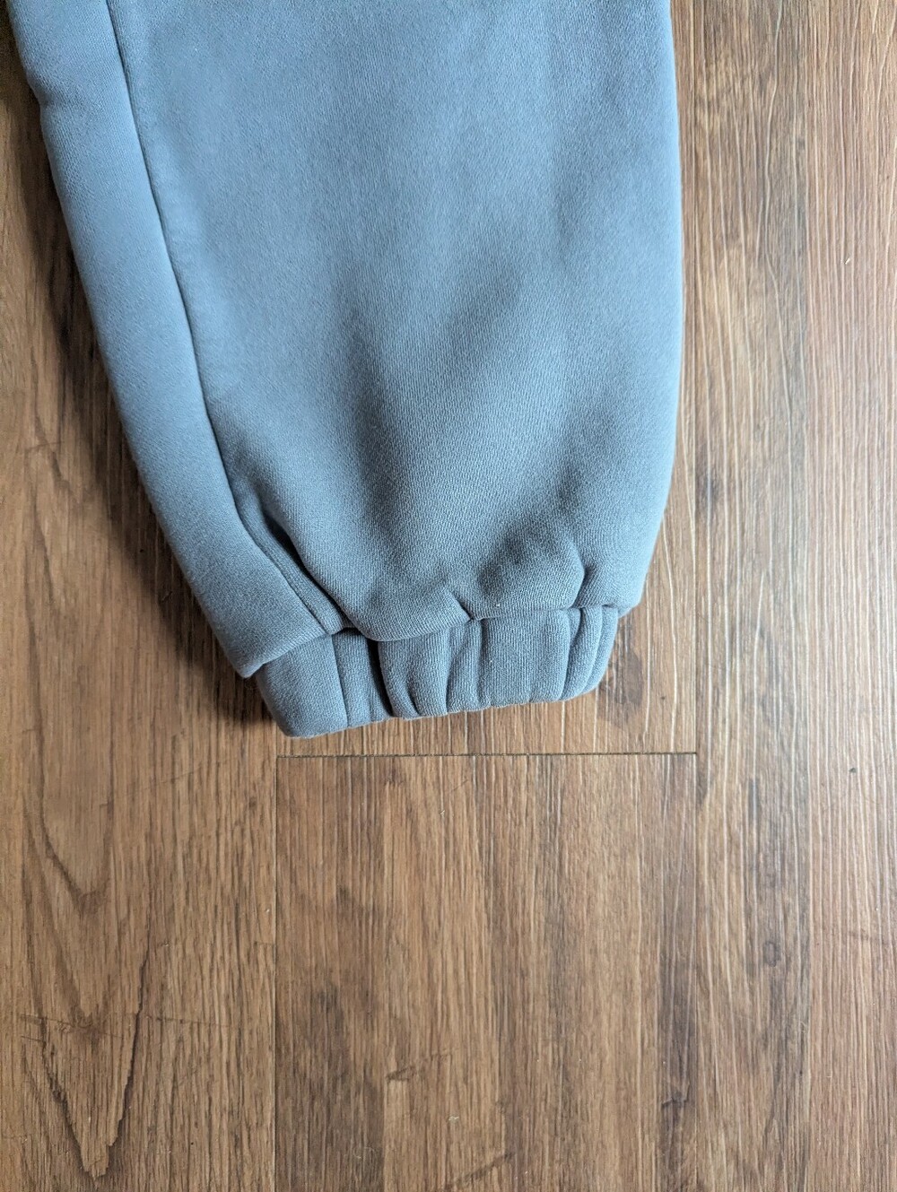 Comfrt Women's Blue Gray Fleece Jogger Sweatpants Sz S - Picture 2 of 6